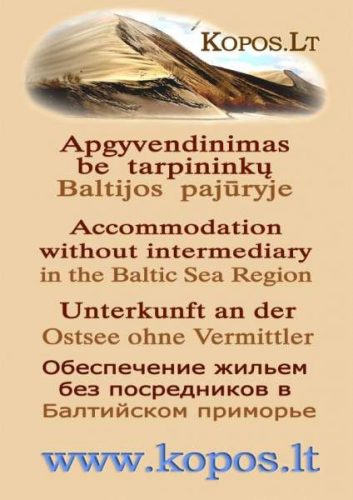 Atostogos, nuoma, poilsis – Neringa, Palanga, Kaunas, Klaipėda