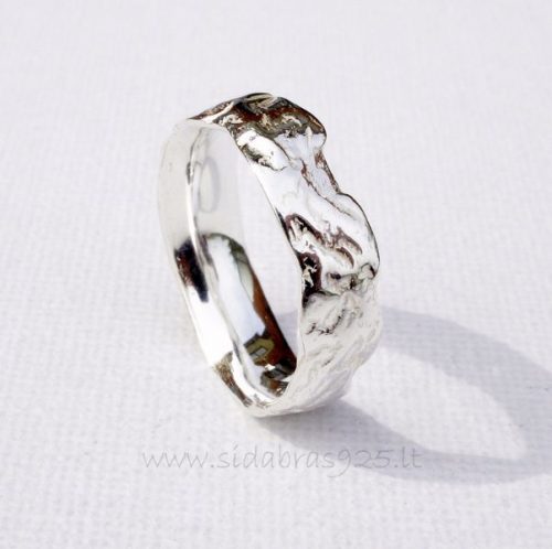Sidabrinis žiedas KOMFORT pigiau