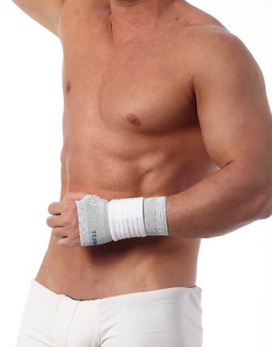 Elastinis riešo įtvaras (Teyder 285 Silver)