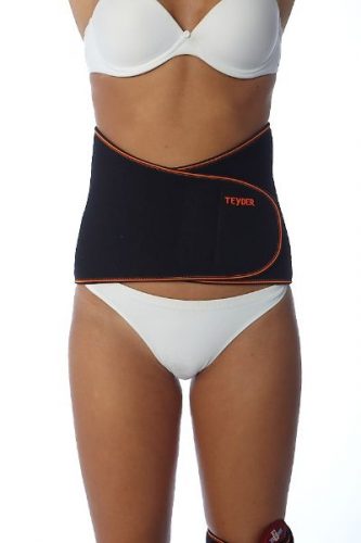 Elastinis juosmens-kryžkaulio srities įtvaras sportininkams su šildančiu-šaldančiu gelio kompresu (Teyder 480FV Sport)
