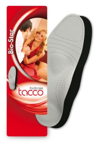 Odiniai, ortopediniai avalynės įdėklai su Išilginio ir skersinio skliauto pakelėju (Tacco Bio Star 667)