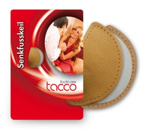 Odiniai, ortopediniai išilginio skliauto pakelėjai (Tacco Senkfusskeil 624)