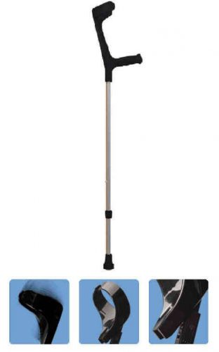 Ramentas – alkūninis, uždaro tipo. Reguliuojamas 2 vietose. Spalva : Pilka su juoda rankena