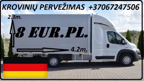 Galim paimti krovinius / siuntas iš Vokietijos į LIETUVA ( Leipcigas / Berlynas / Drezdenas / Frankfurtas / Niurnbergas