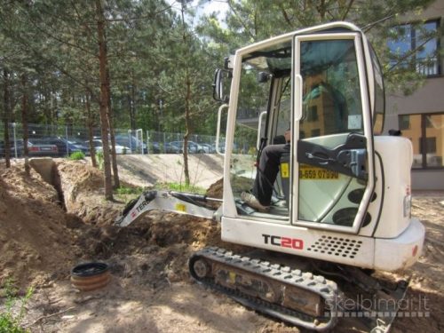 MINI EKSKAVATORIŲ NUOMA, 865907990, BOBCAT NUOMA