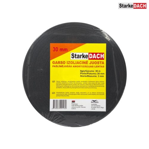 GARSO IZOLIACINĖ JUOSTA GIPSINIAMS PROFILIAMS