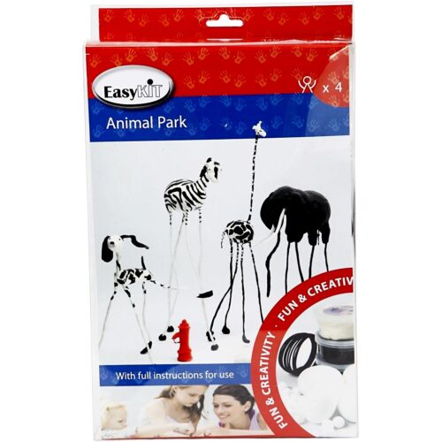 Šilkinio modelino rinkinys “Animal park”, nuo 3 metų