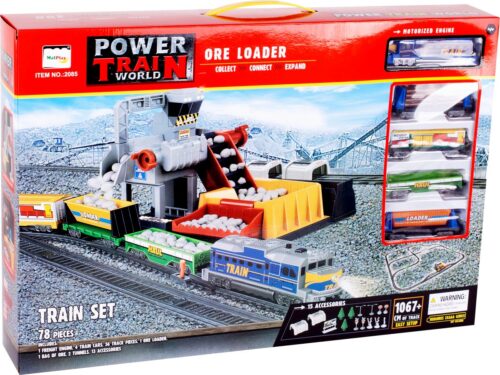 Traukinukas " Power train world 1067 cm" , nuo 3 metų