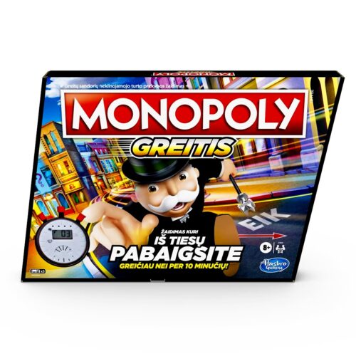 Žaidimas “Monopoly Greitis”, nuo 8 metų