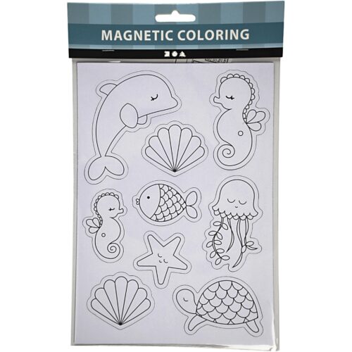 Spalvinami magnetukai " Jūros gyvūnai" , 3