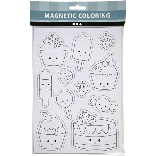 Spalvinami magnetukai " Ledai ir keksiukai" , 3