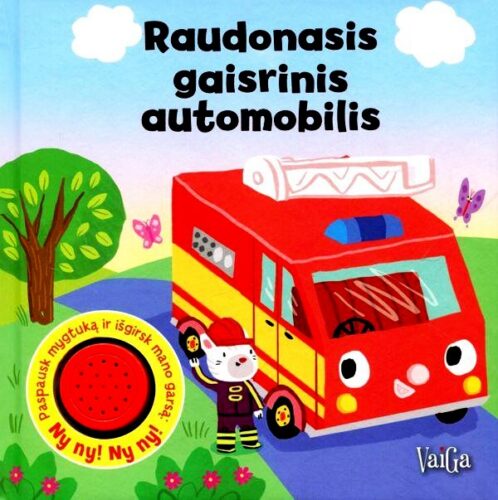 “Raudonasis gaisrinis automobilis” (su garsais), nuo 24 mėn.