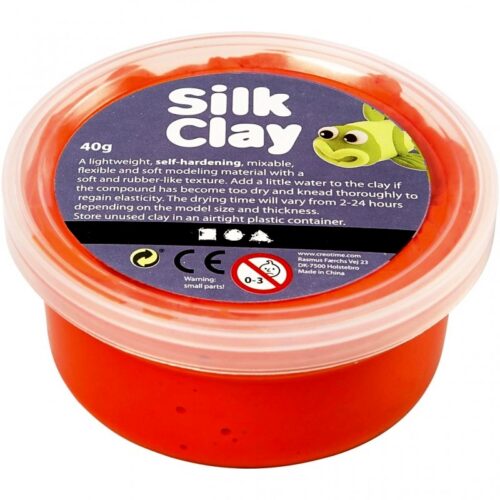 Šilkinis oranžinis modelinas, 3