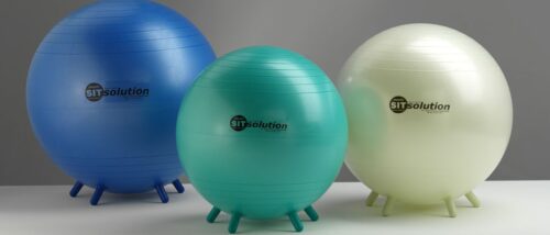 Kamuolys sėdėjimui ir mankštai " Sitsolution Maxafe" Ø75cm. Švelnaus matinio paviršiaus.   Spalva : Mėlyna, tamsiai pilka