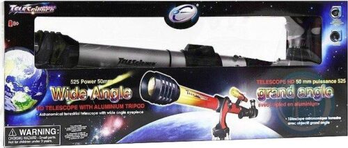 Teleskopas su veidrodžiu ir trikoju, nuo 8 metų