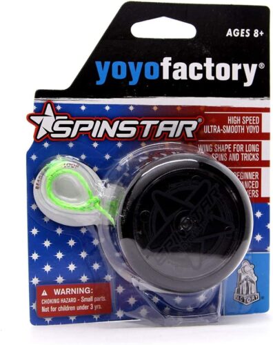" Spinstar" skaidrus juodas, nuo 8 metų