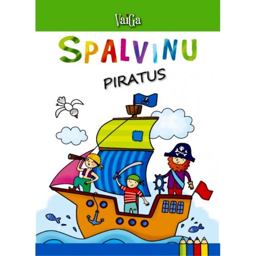 “Spalvinu piratus”, nuo 5 metų