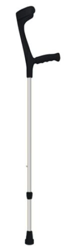 Ramentas – alkūninis, atviro tipo, minkšta rankena.   Spalva : Pilka su juoda rankena