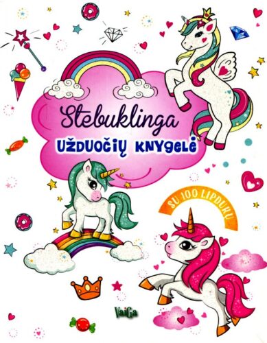 “Stebuklinga užduočių knygelė”, nuo 4 metų