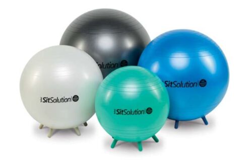 Kamuolys mankštai " Maxafe" Ø65cm  Švelnaus matinio paviršiaus  Spalva : Šviesiai mėlyna