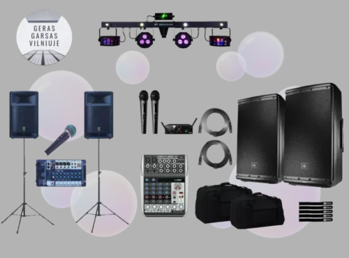 Garso kolonėlių nuoma – Garso Aparatūtos Nuoma