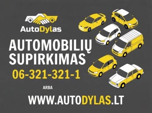 Automobilių supirkimas visoje Lietuvoje
