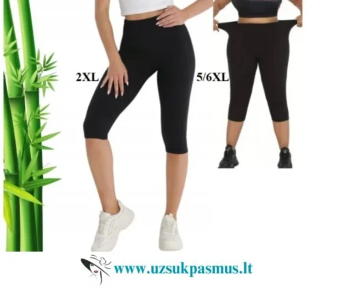 Bambukinės tamprės žemiau kelių