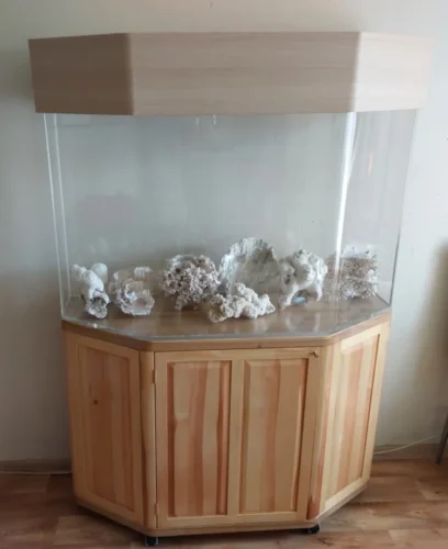 Didelis akvariumas akrilinis 400 litrų, JAV, naujas