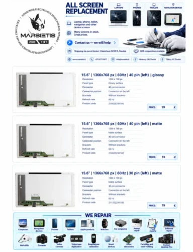 LCD panel, screen, laptop screen, screen repair