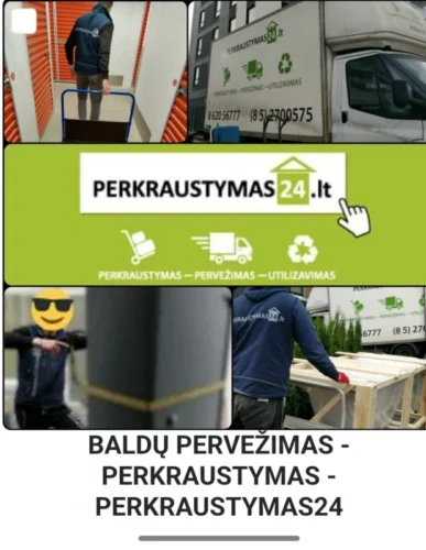 Slubus perkraustymas Vilniuje – mandagūs krovėjai